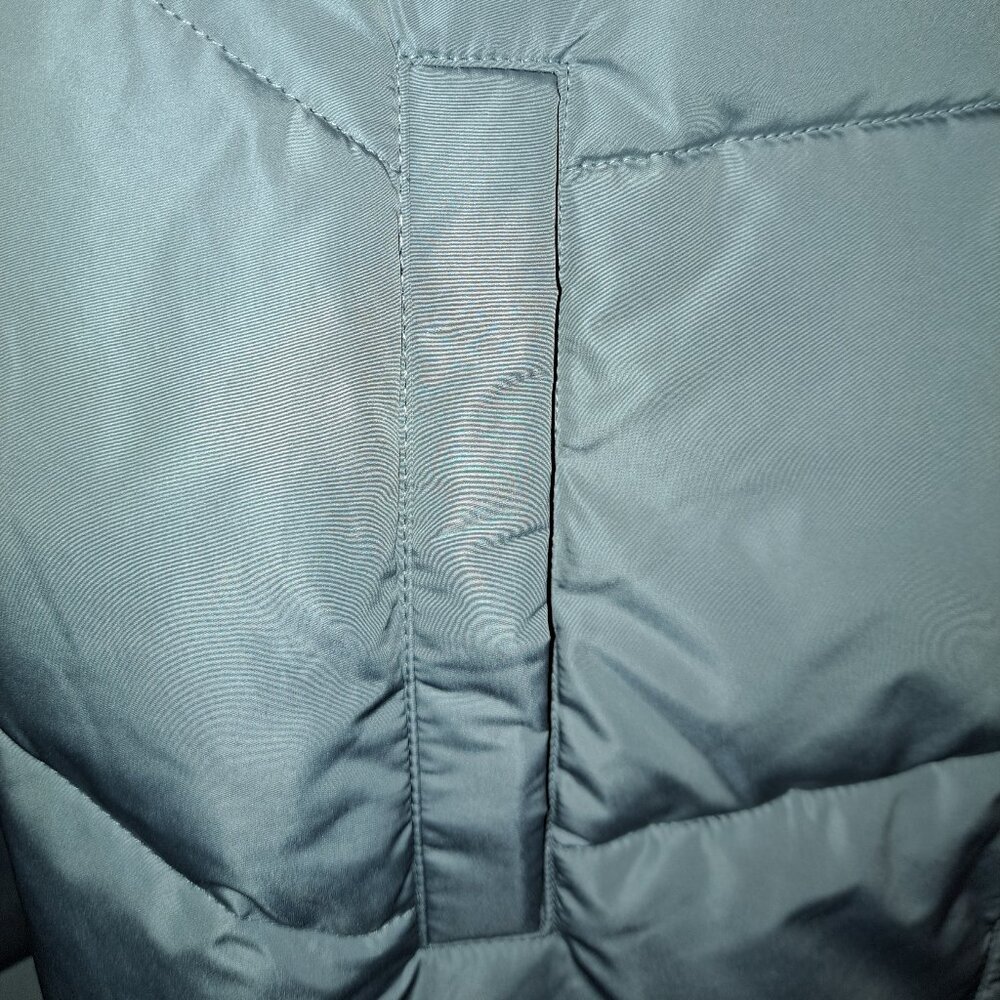 New With Tags Nuage Regular Chevron Quilted Puffer Vest w/ Removable Hood - Picture 11 of 15